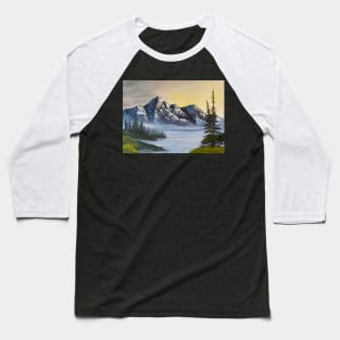 Dimensional Mountain Baseball T-Shirt